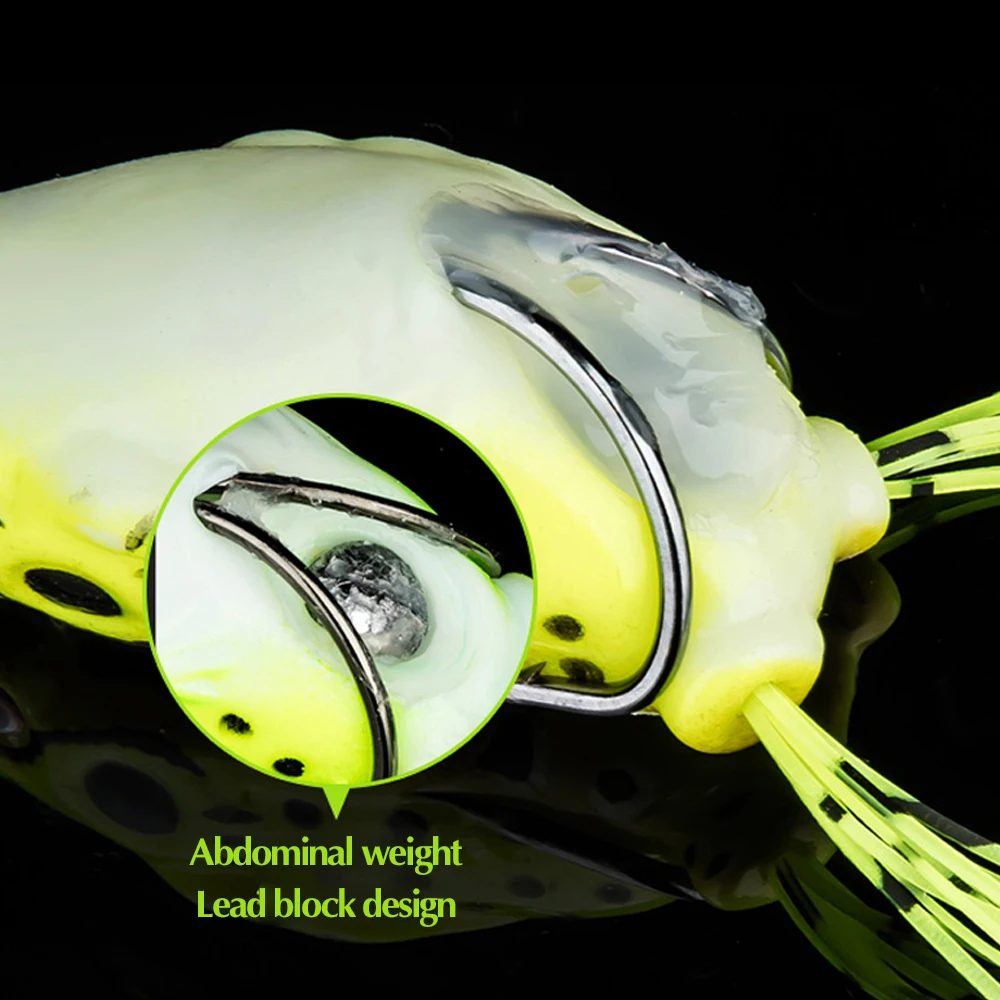 Новые рыболовные приманки мягкие лягушки 5 7 см 8 г 3D глаза погружающиеся