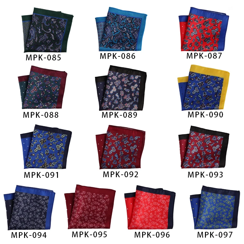 YISHLINE отличительные мужской носовой платок нагрудный шелковые мужские Цветочный