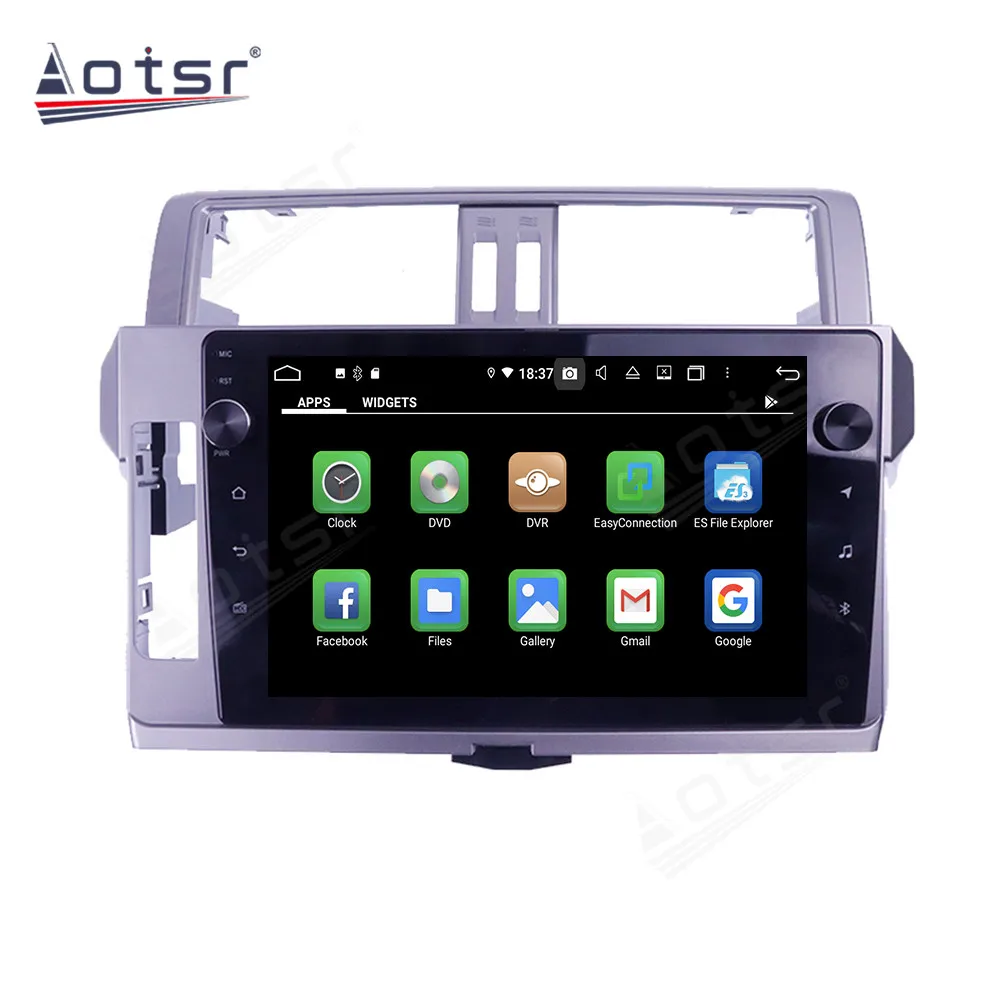 

For Toyota Land Cruiser Prado 150 2013 2017 Car Radio Auto Android 10 GPS Navigation Multimedia Video Player IPS Screen PX6 128G