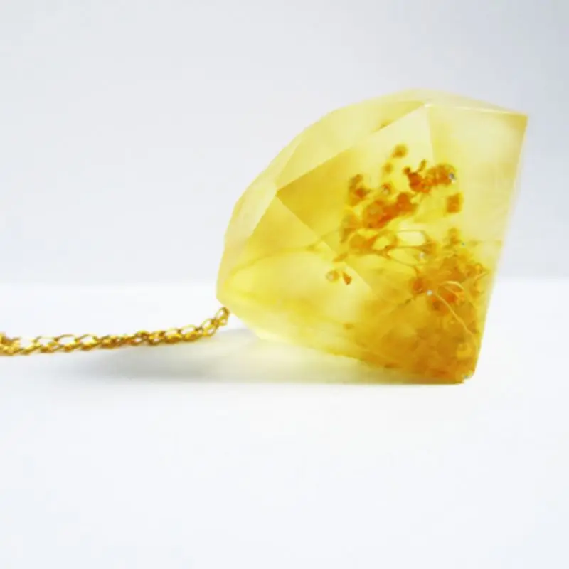 

1Set Crystal Epoxy Resin Mold Diamond Jewelry Casting Mould Handmade DIY Crafts Pendant Making Tools