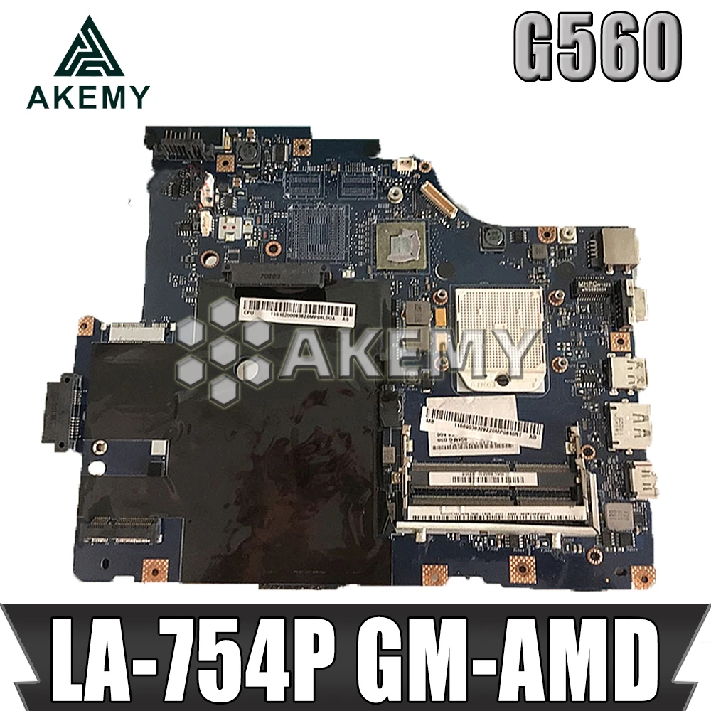 

LA-754P материнская плата для For Lenovo G560 Z560 материнская плата для ноутбука Z560 материнская плата (без порта HDMI) Тестовая материнская плата