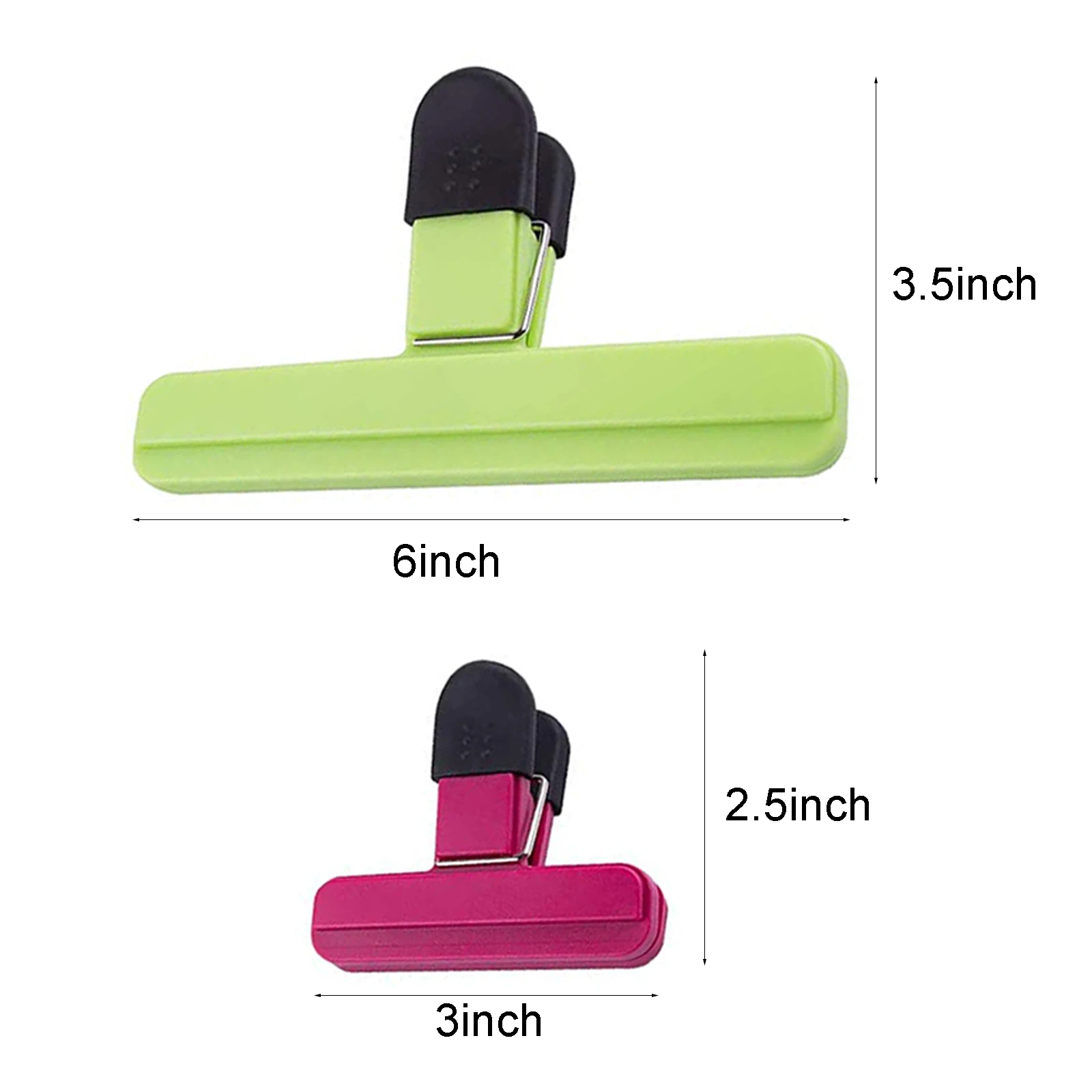 

15 Pcs Of Food Sealing Clip Sealing Clip Food Clip Sealing Bag For Kitchen Sealing Bag Daily Drying Clip Multi-function 2 Sizes