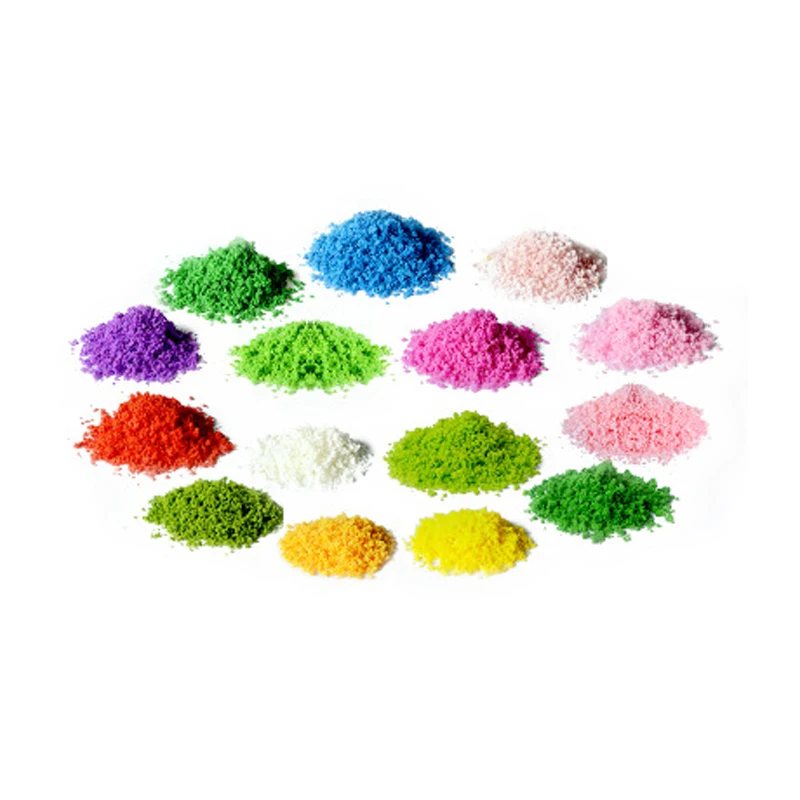 500 г/упак. DIY ручной работы материал модели здания игрушка Губка трава дерево