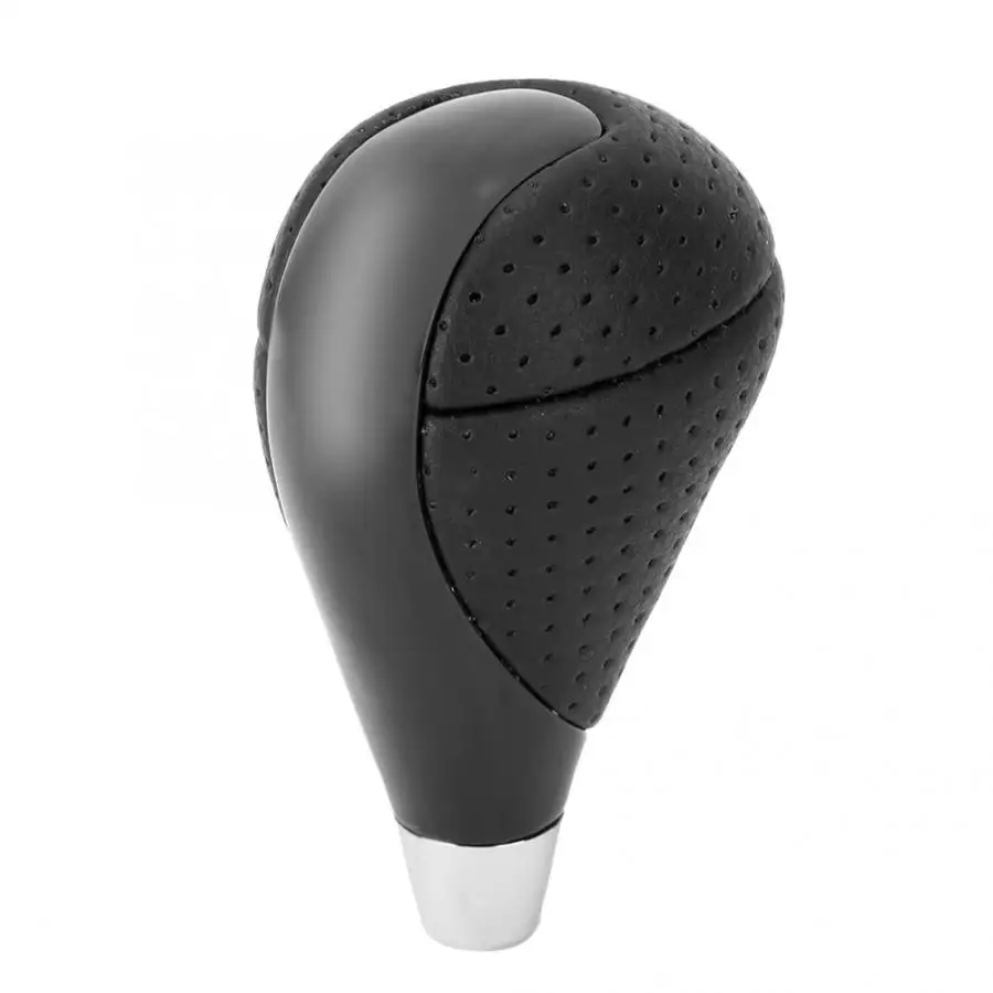 Черная ручка переключения передач из натуральной кожи Подходит для Lexus ES300 GS300 IS250