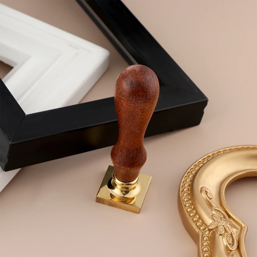 1 шт. деревянная ручка воск|Штампики| |