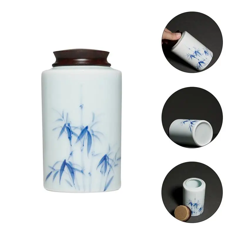 

1 Pc Durable Practical Sealed Tea Can Tea Storage Jar Tea Leaf Canister for Office Home