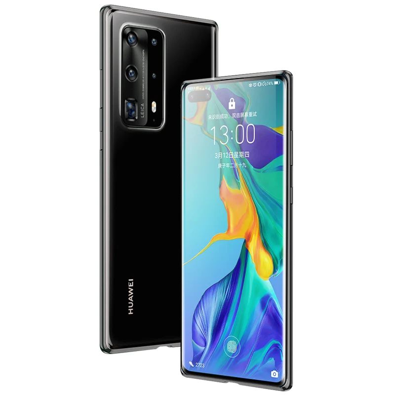 

For Huawei Nova 7i Metal Magnetic Front Back tempered Glass Case For Huawei P40 Pro/P40 Lite Cases Flip cover Bumper Metal Frame