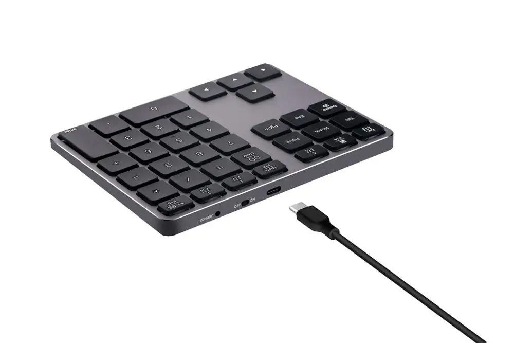 Беспроводная Bluetooth 34 клавиши цифровая клавиатура номер Pad для Apple Macbook | Компьютеры
