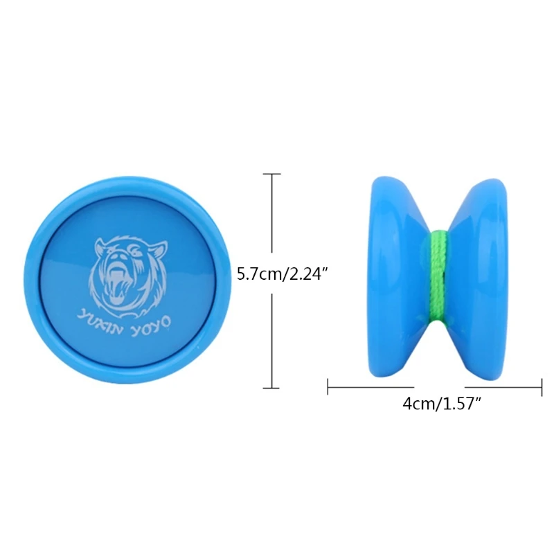 

MOLD 1Set Mini Classic Yo Yo Ball Toy for Activity Centers String Ball with Bearing Axle Interactive Plastic Yo-yos Trick