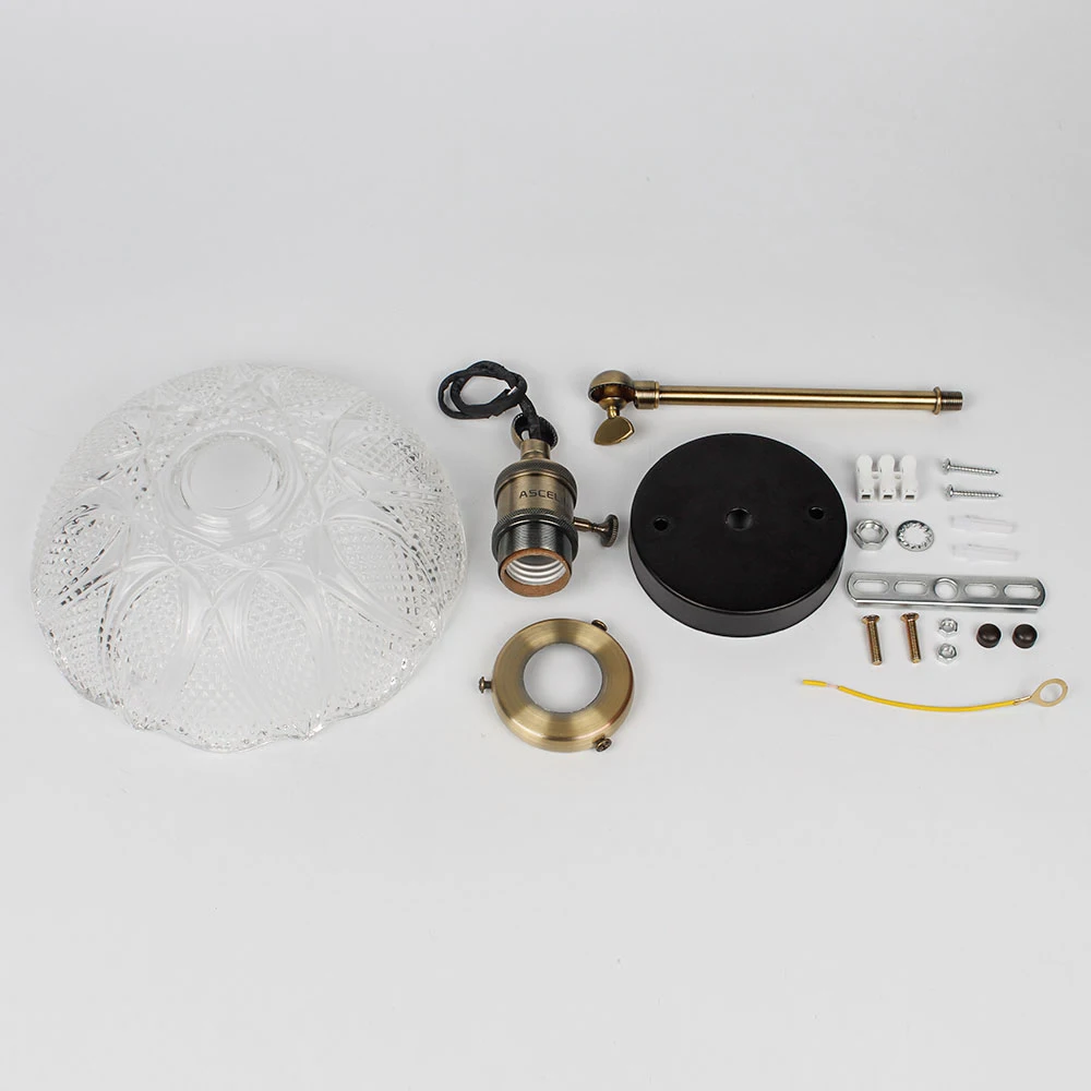 Стеклянная настенная лампа современное прозрачное Бра В скандинавском стиле