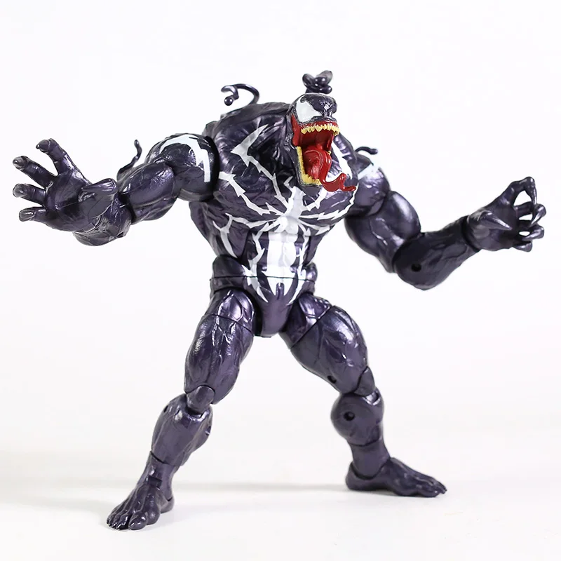 Venom фигурка Удивительный Человек-паук злодей KO's Marvel Legends BAF длинный язычок