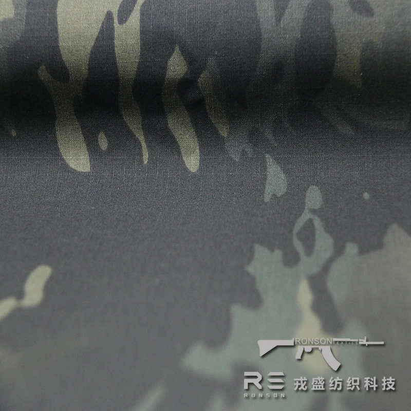 1 5 м X1 MCBK DIY TC полиэфирная хлопковая клетчатая камуфляжная черная Cordura |