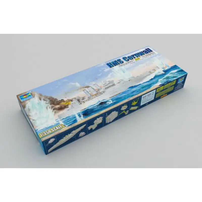 Trumpeter 05353 1/350 HMS Heavy Cruiser Cornwall — набор масштабной модели