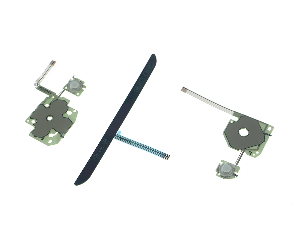 3 шт./компл. гибкая лента правой левой кнопки + фотоэлемент для PSP E 1000 PSP E1000 E1004 D-Pad левый кабель для клавиатуры для PSP E1000