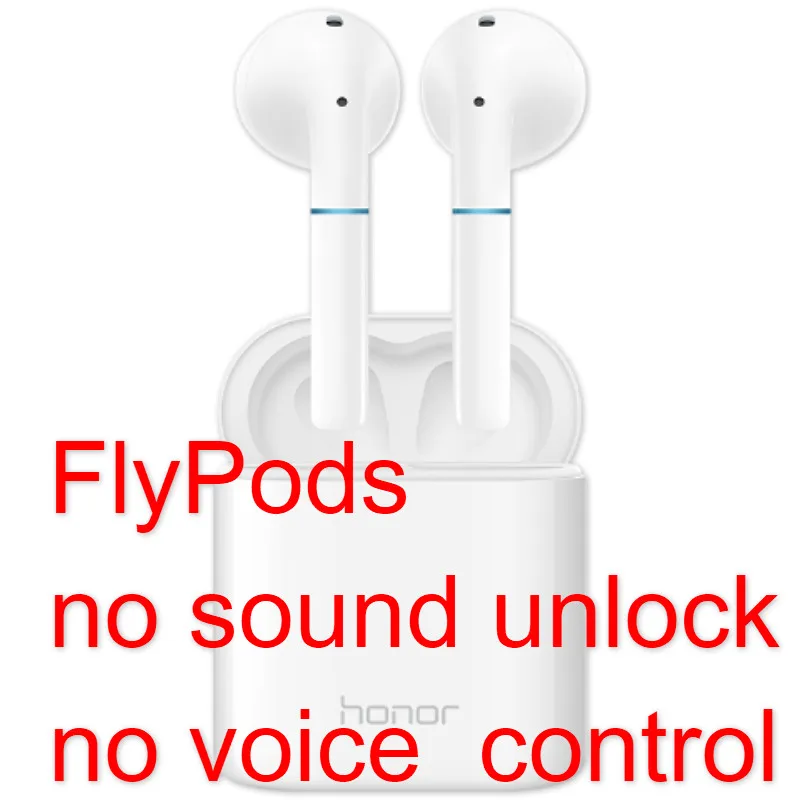 FlyPods white HUAWEI Honor FlyPods/Flypods Pro беспроводные наушники bluetooth гарнитура Музыка сенсорный двойной кран - Цвет: FlyPods white