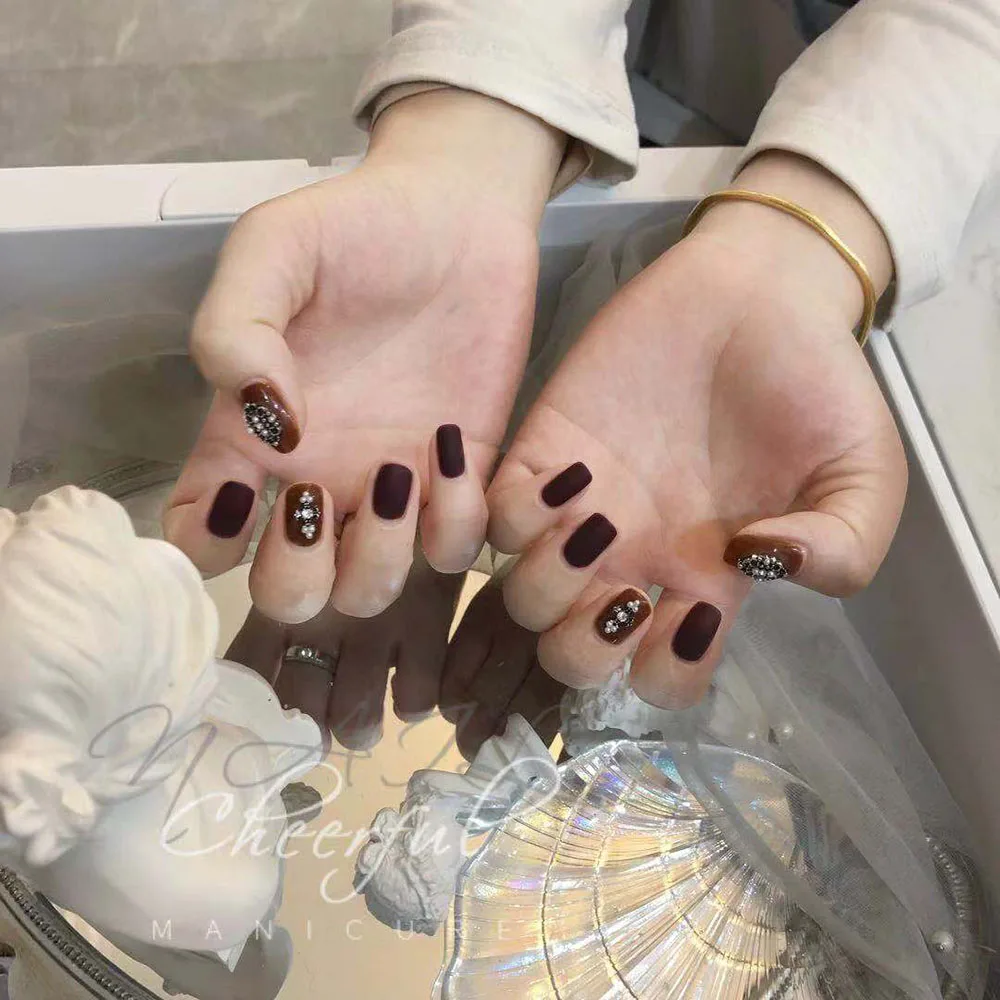 10 шт./пакет 3D в японском ретро-сплав нейл-арта с украшением виде кристаллов Стразы