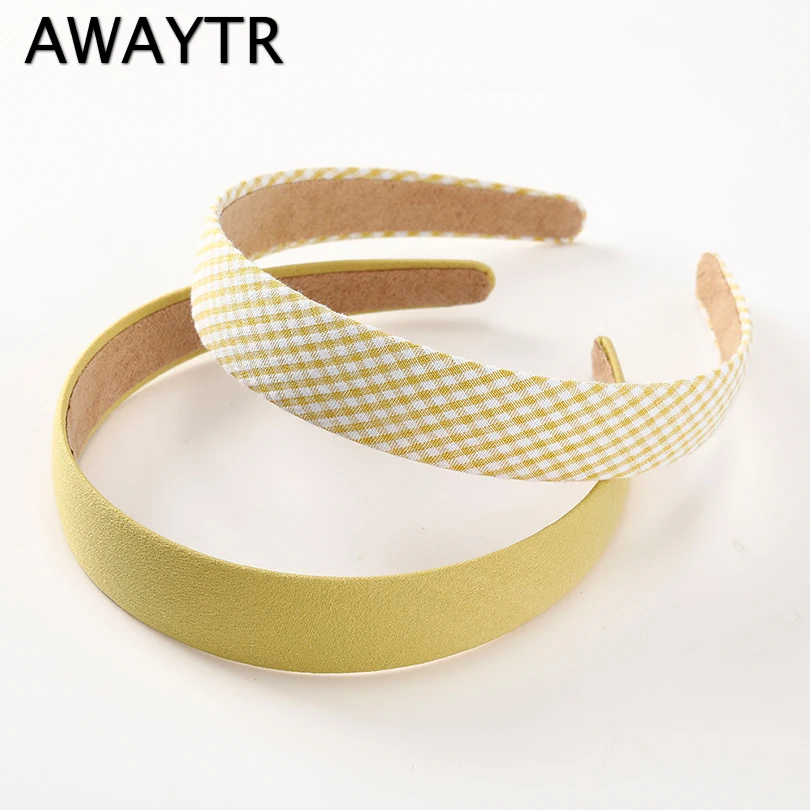 Женский ободок для волос AWAYTR повязка на голову с цветочным принтом в ретро стиле|