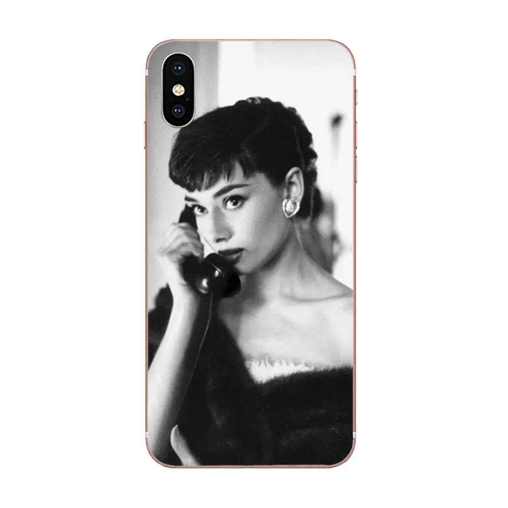 Чехол Одри Хепберн для Huawei Honor 4C 5A 5C 5X 6 6A 6X 7 7A 7C 7X 8 8C 8S 9 10 10i 20 20i Lite Pro