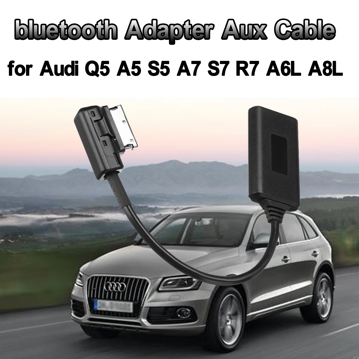 Bluetooth модуль AMI MMI Aux кабель беспроводной аудиовход радио медиа интерфейс для Audi Q5