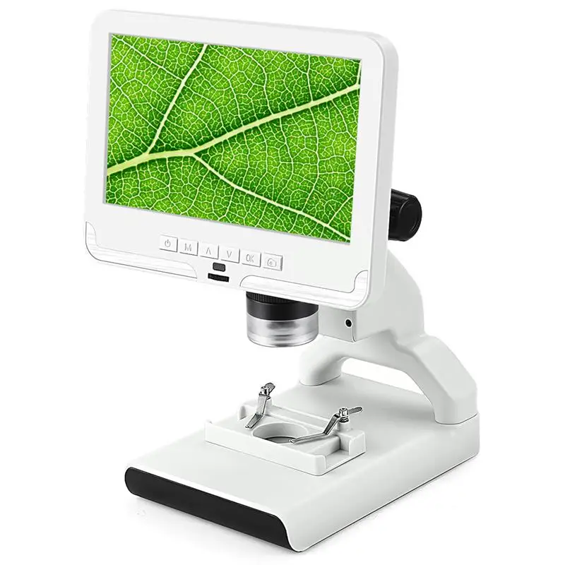 

AD108 Digital Microscope For Kids 2MP 200X Magnification Video Microscope UV Lens For Coin Stamp Plants Children Student Gift