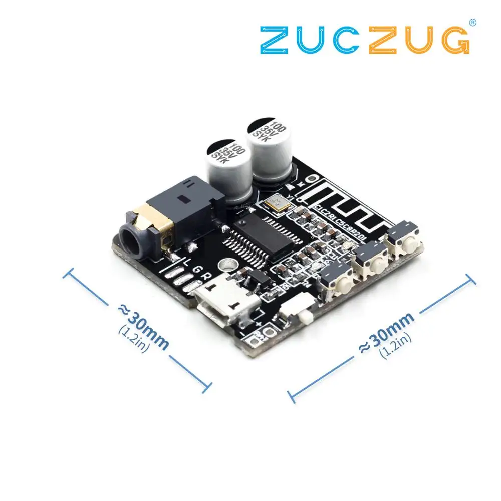 Плата аудиоприемника VHM-314 V.20 с функцией Bluetooth 5 0 плата mp3 декодер не допускающий
