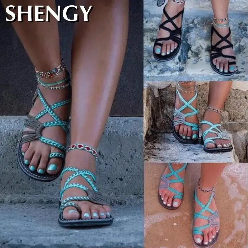 Сандалии для девушек и женщин босоножки в европейском американском стиле