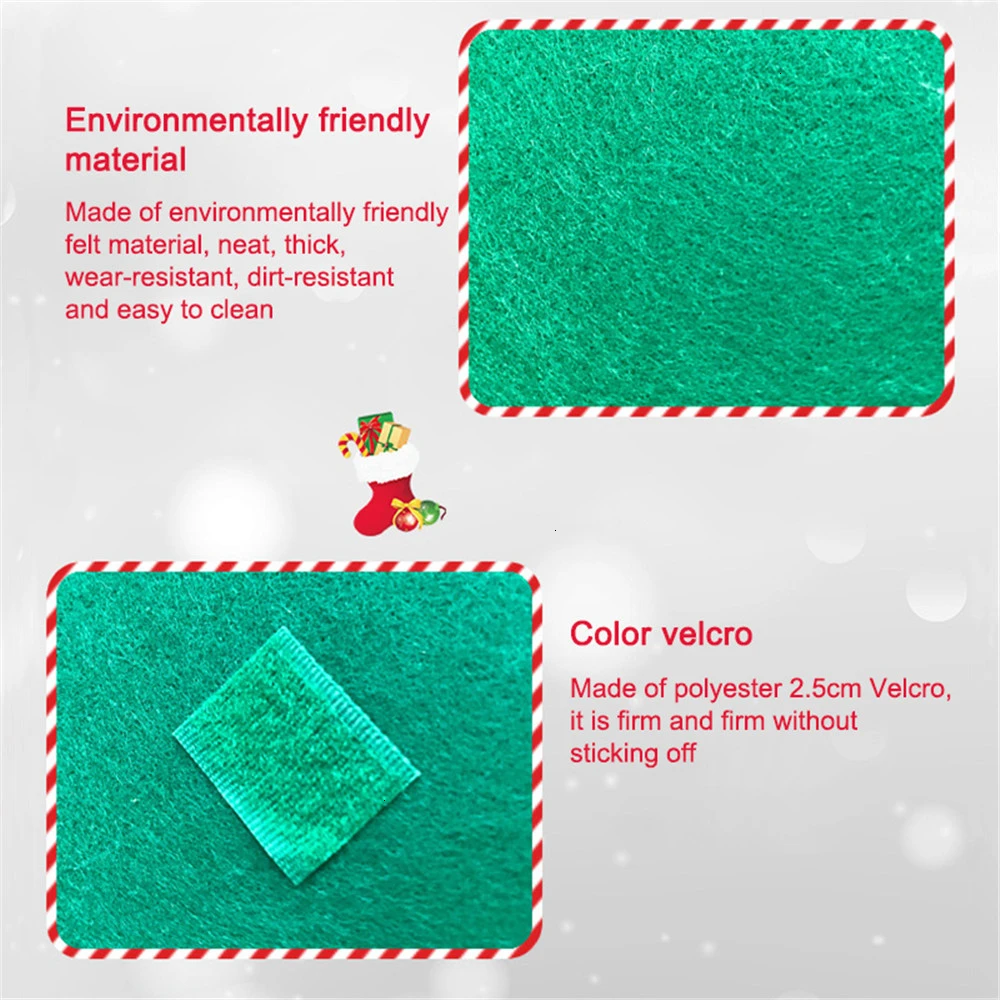 DIY головоломки игрушки для детей милый Войлок Рождественская елка 3D головоломка