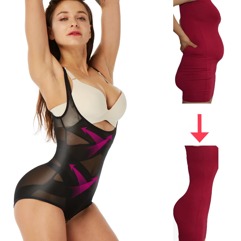 

Women Body Shaper Waist Trainer Slimming Modeling Straps Butt Lifter Shapewear Corrective Underwear Tummy Control Girdle Belt