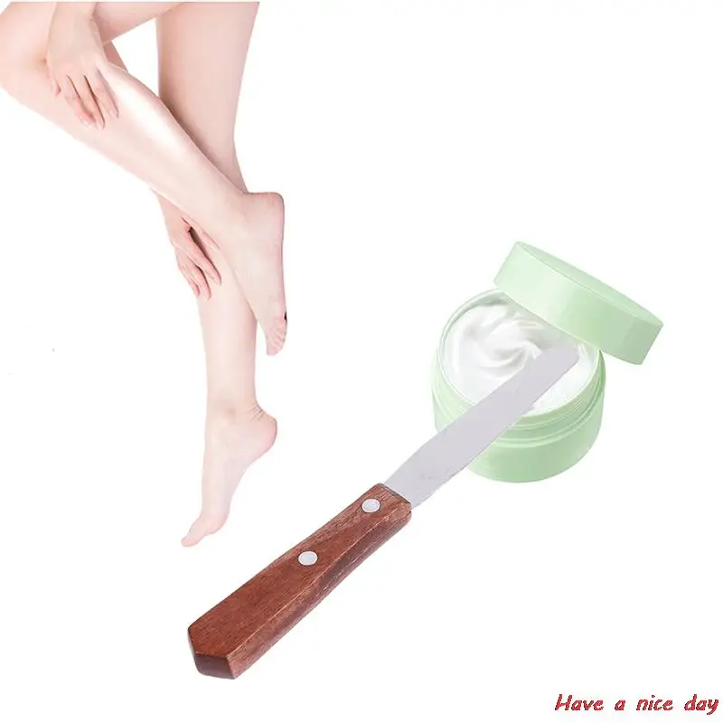 

1pc Stainless Steel Waxing Sticks Spatulas For Depilation Hair Removal Applicator Easy Hold Epilator Wax