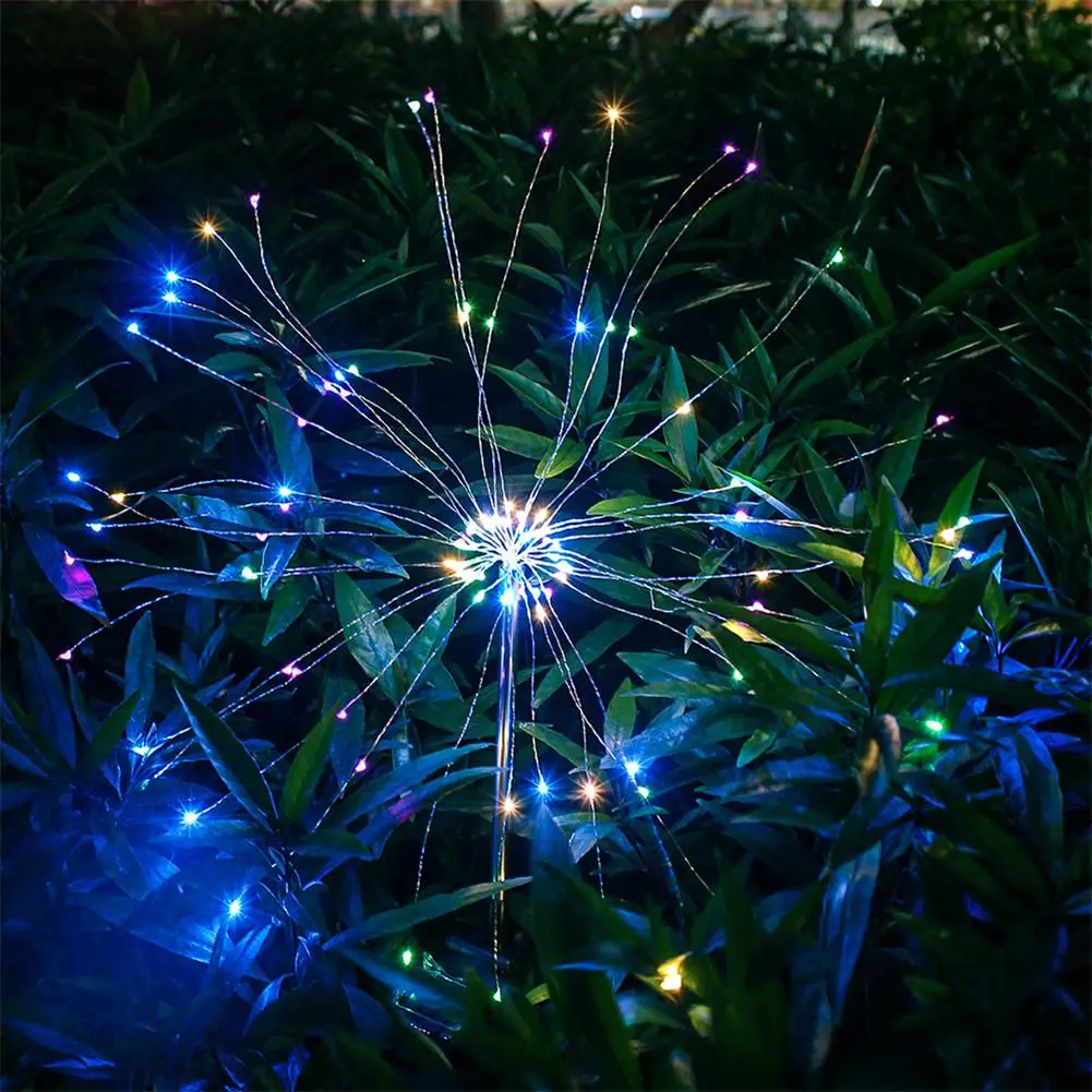 105LED солнечный светильник "одуванчик" открытый сад украшения для