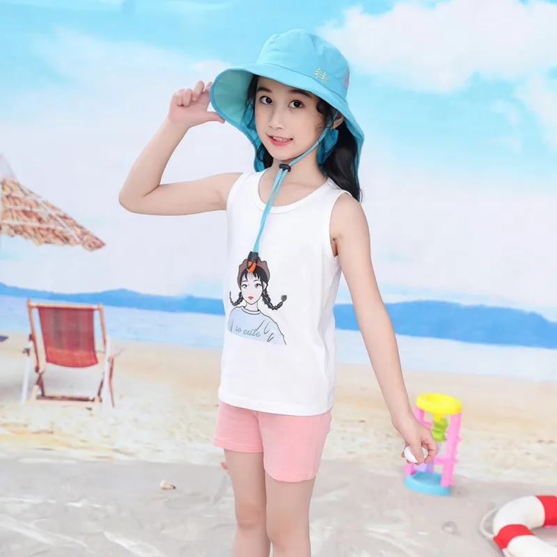

Summer Sun Hat Wide Brim Foldable Casual Travel Beach Sunscreen UV Protection Fisherman Cap Unisex