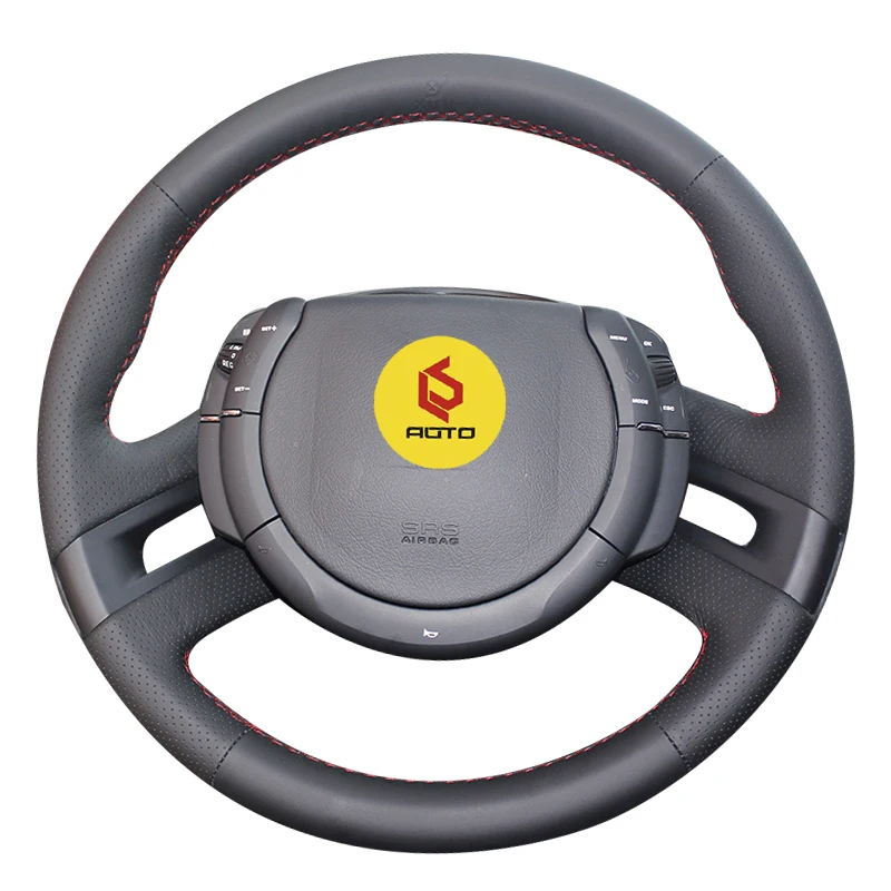 Ручная швейная Оплетка на руль чехол для Citroen C4 Picasso 2007 2013 funda volante кожаный