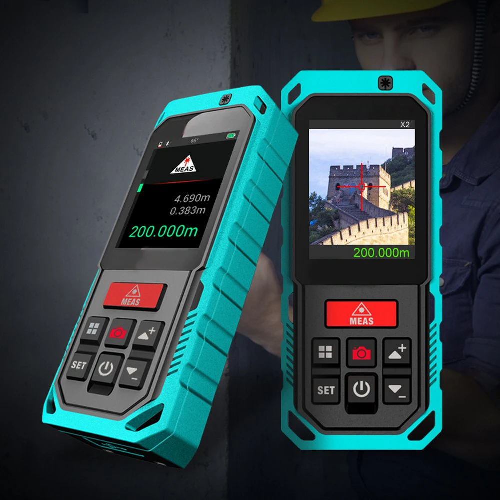

60~200m S2 Image Version CAD Handheld Laser Rangefinder Infrared Measuring Instrument Electronic Ruler Measuring Room Outdoor