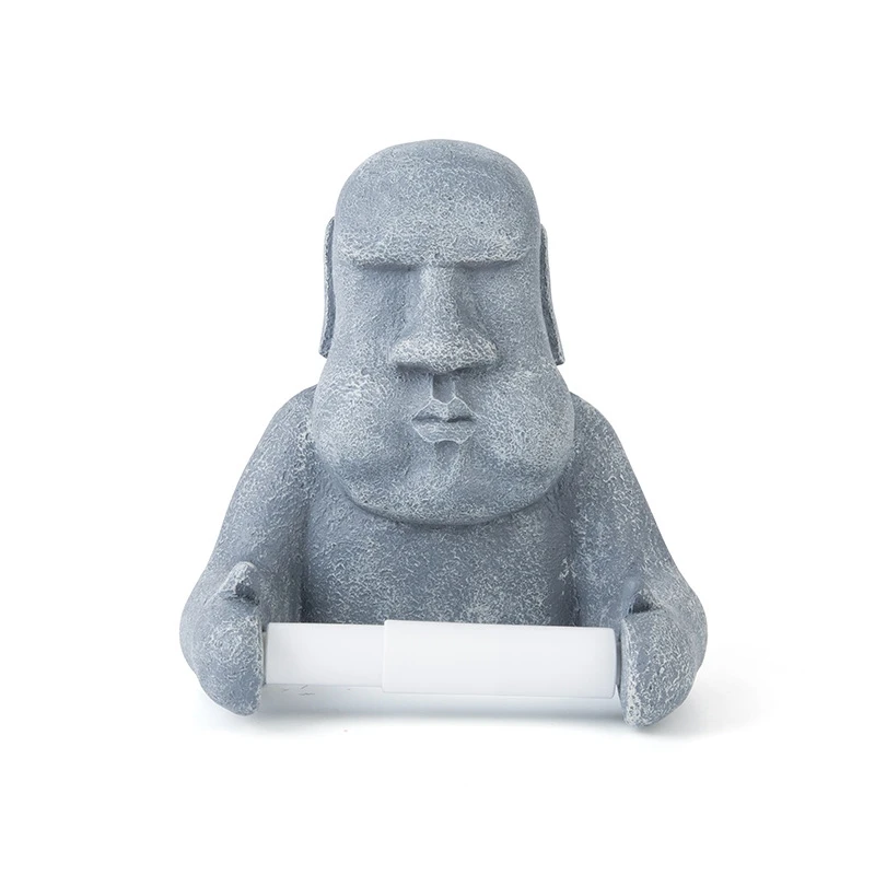 Держатель для салфеток пасхальный остров дизайн Moai настенный держатель
