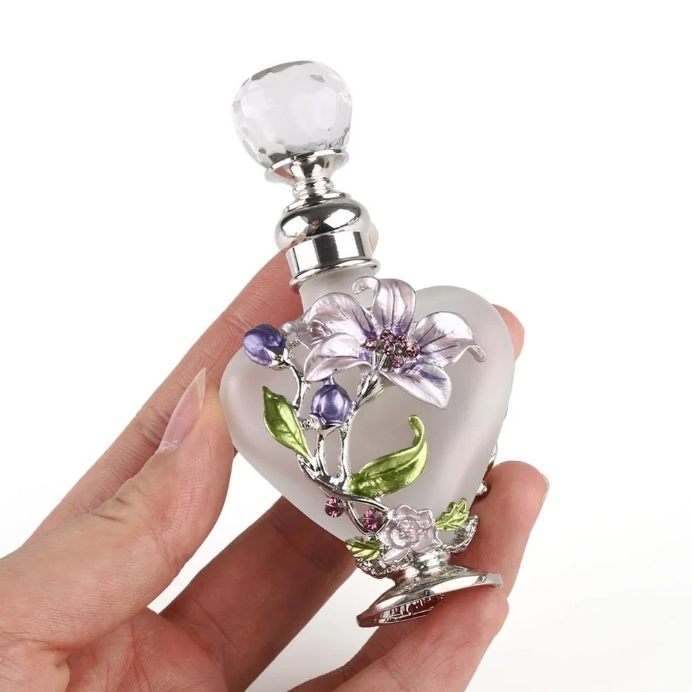 Флакон для духов с цветами 10 мл | Красота и здоровье
