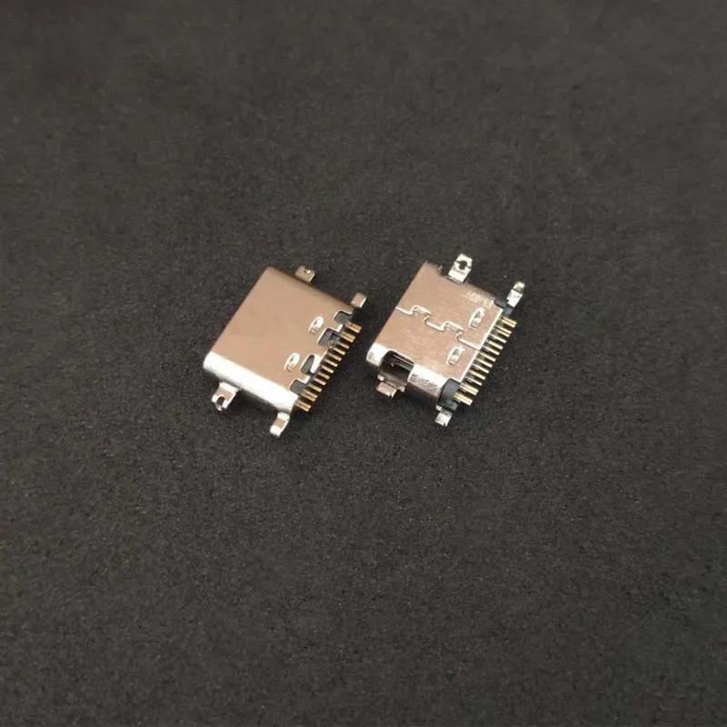 2 шт. для Lenovo S5 K520 USB 3 1 Тип C коннектор 16 контактов разъем SMT под прямым углом язычок