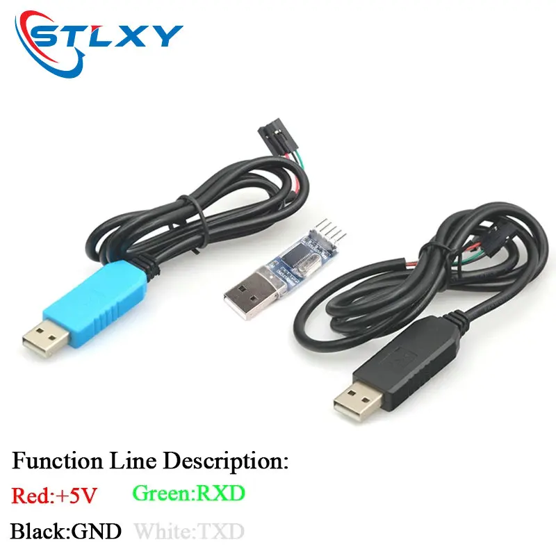 Smart Electronics PL2303 PL2303HX USB to UART TTL Cable Module 4P 4Pin RS232 Converter Serial Line Support Linux Mac Win7 | Обустройство