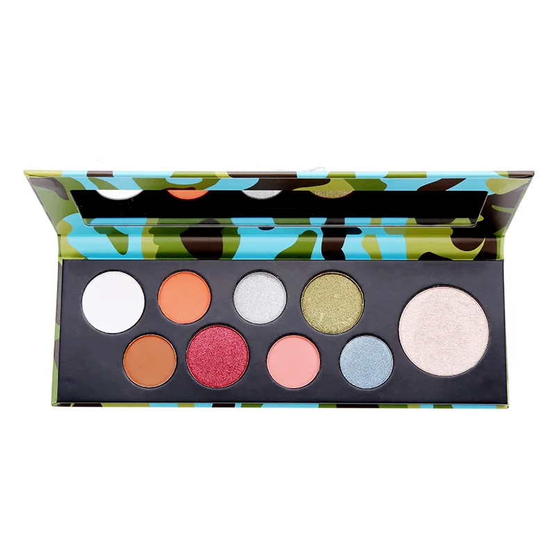 

9 Color Fashion Eye Glitter Eyeshadow Red Beauty Long-lasting Easy To Wear Natural Waterproof Shadow Pallete Makeup Cosmetics