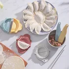 Креативная форма для пельменей из пшеничной соломы, инструменты для выпечки сделай сам, набор ручных форм для тиснения, шпатель для набивки пельменей, кухонные аксессуары