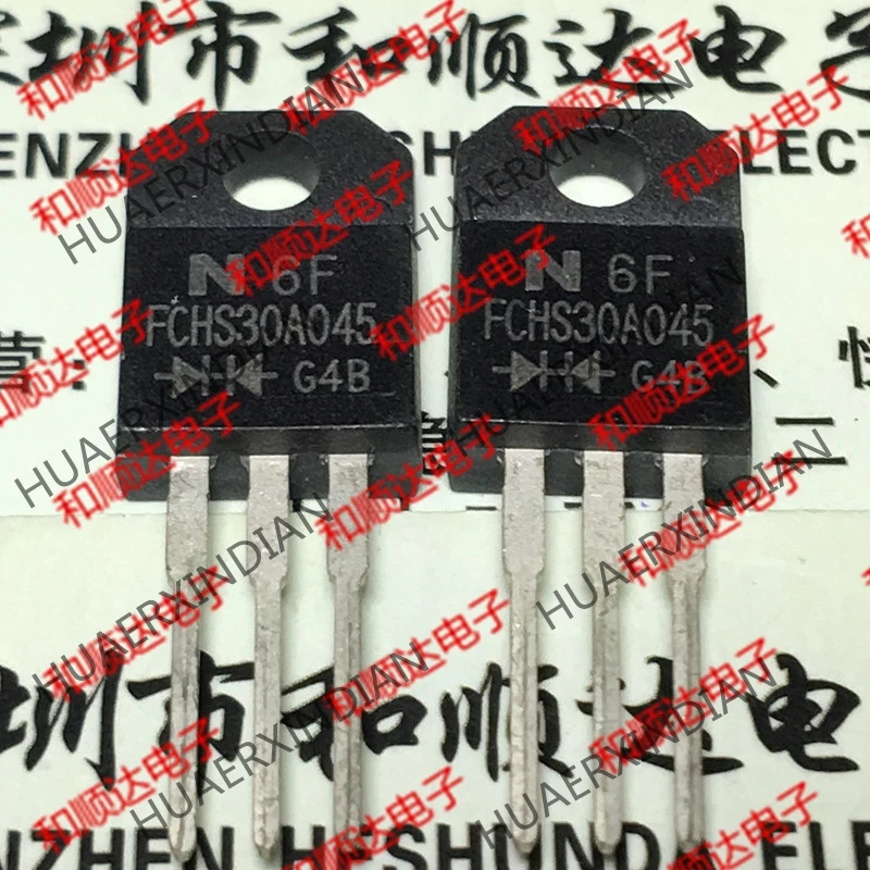 1 шт. новый оригинальный FCHS30A045 TO 220F 30A 45 в гарантия качества|Компоненты