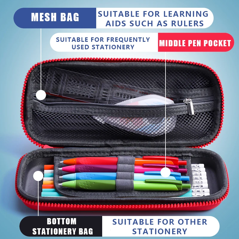 

M&G 3D Large Capacity Creative Pencil Case Stationery Cute Boys Girls Creative Pencil Cases Storage Pen Bag Box Office Supplies