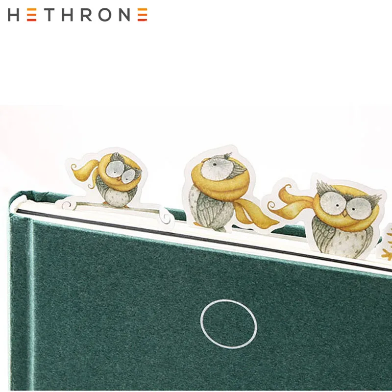 Hethrone креативный милый мультяшный медведь прозрачная бумага ручная учётная