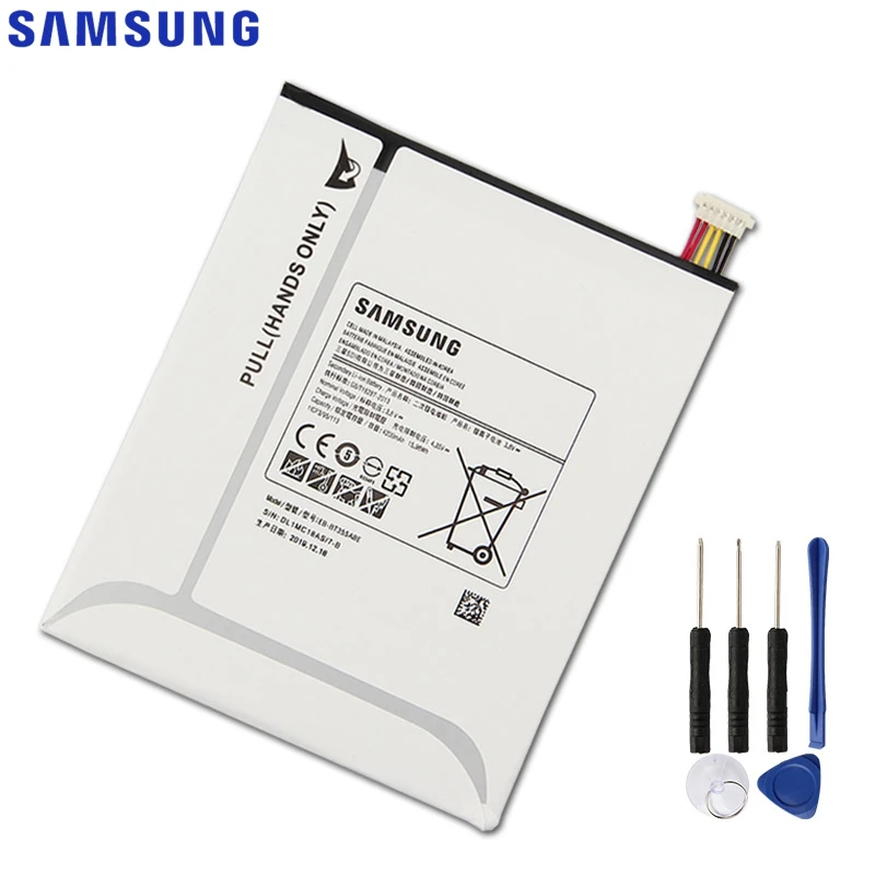 Оригинальный Samsung батарея для GALAXY Tab A 8 0 T355C Tab5 SM T355 P350 P355C T350 EB BT355ABE