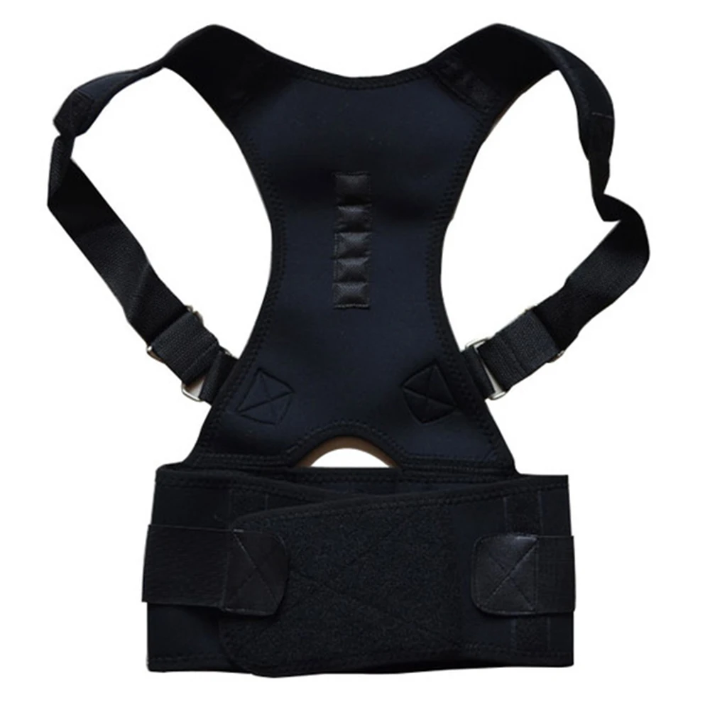 Adjustable Magnetic Therapy Posture Corrector Brace Shoulder Corset Back Support Belt for unisex Straight Health Care | Спорт и
