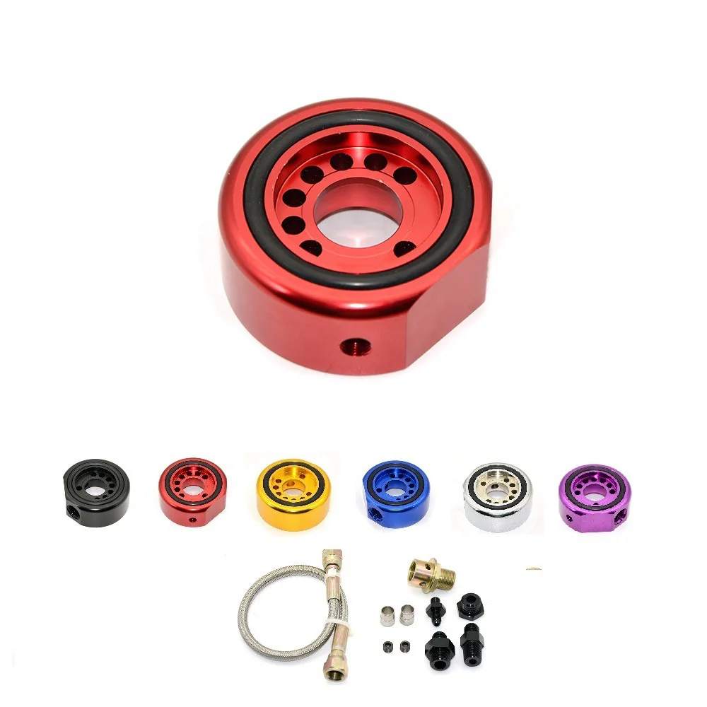 Адаптер питания масла Conversion Kit для Acura Honda Датчик фильтра слоистая плита радиатор
