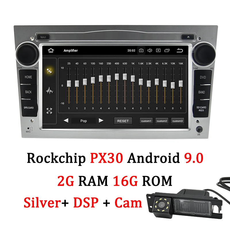 PX30 DSP Silver Cam Автомобильный DVD gps навигатор AUTOTOP 2Din Opel для Opel Antara Vauxhall Meriva Vectra Opel Astra H Радио USB Bluetooth Автомобильный мультимедийный - Цвет: PX30 DSP Silver Cam