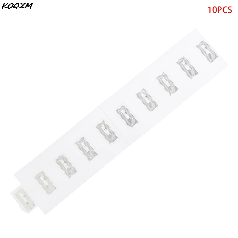 10 шт. NFC чип Ntag213 наклейка влажная инкрустация 2*1 см 13 56 МГц RFID NTAG 213 ярлык