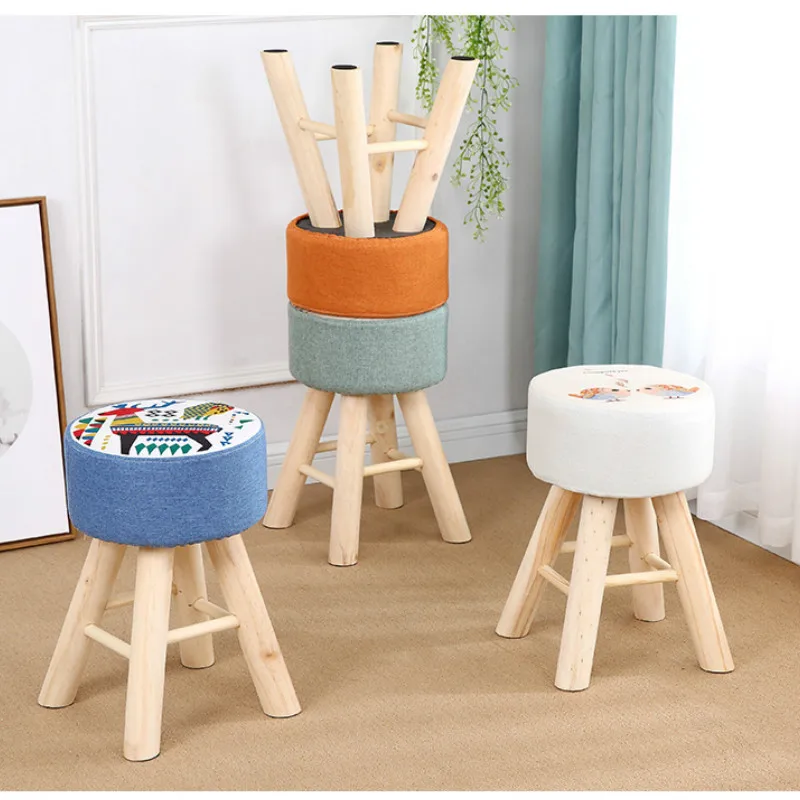 пуфик пуф табурет Домашний простой современный диван модный косметический стул