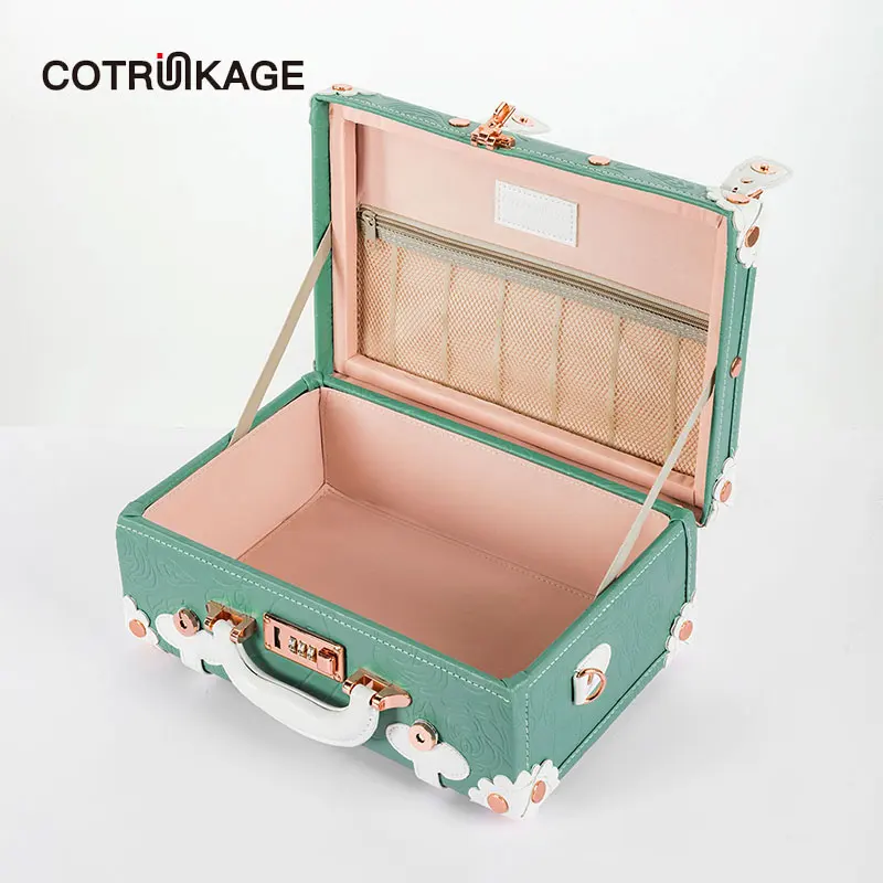 COTRUNKAGE 13 дюймов Для женщин Сумочка из искусственной кожи ручной клади