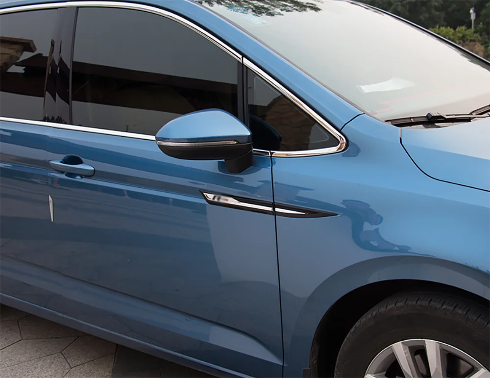 Для Volkswagen Touran 2016 2017 2018 аксессуары 4 движущихся эмблемы оригинальная дверная
